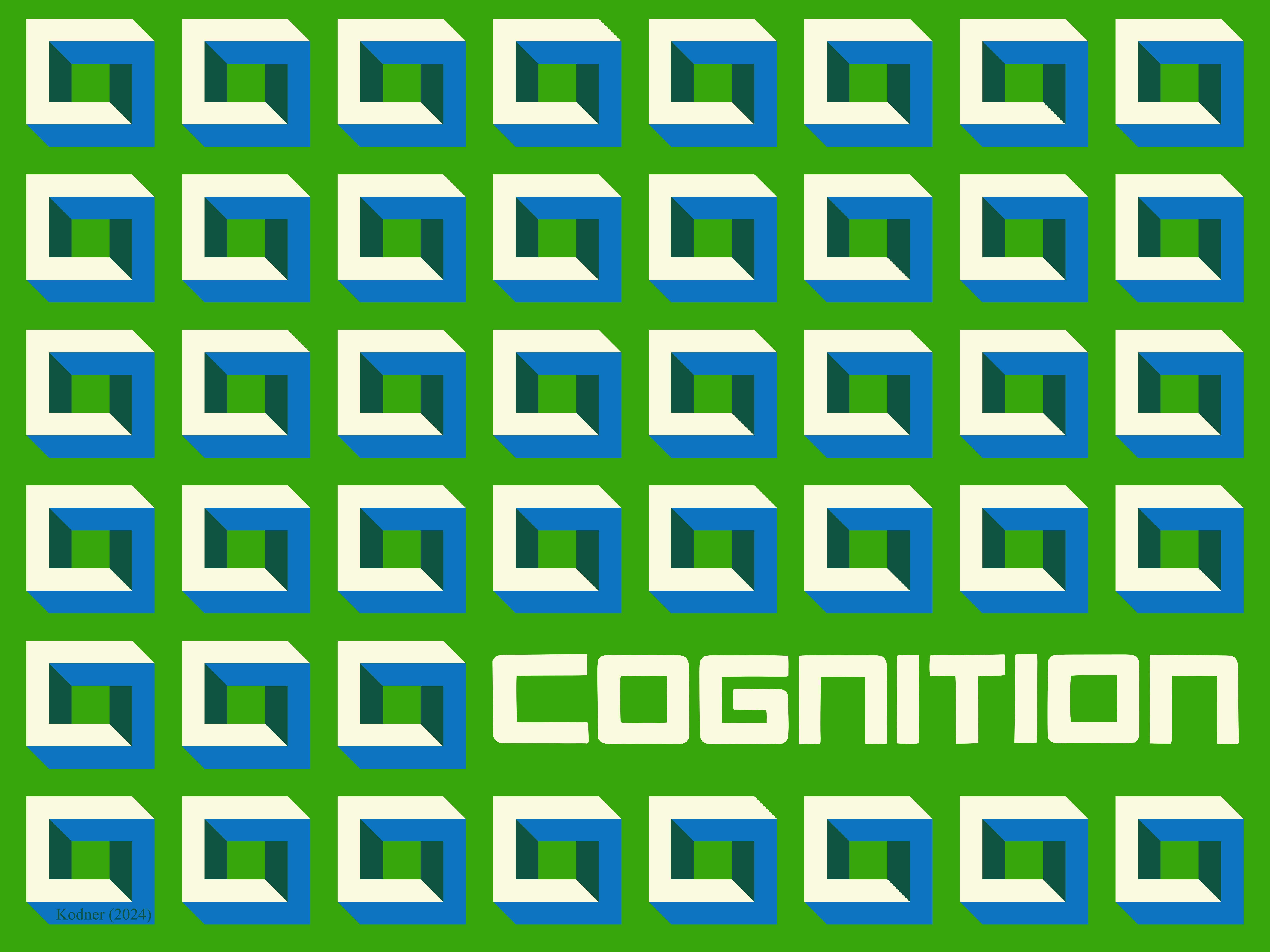 Cognition poster (Design credit: Jordan Kodner)